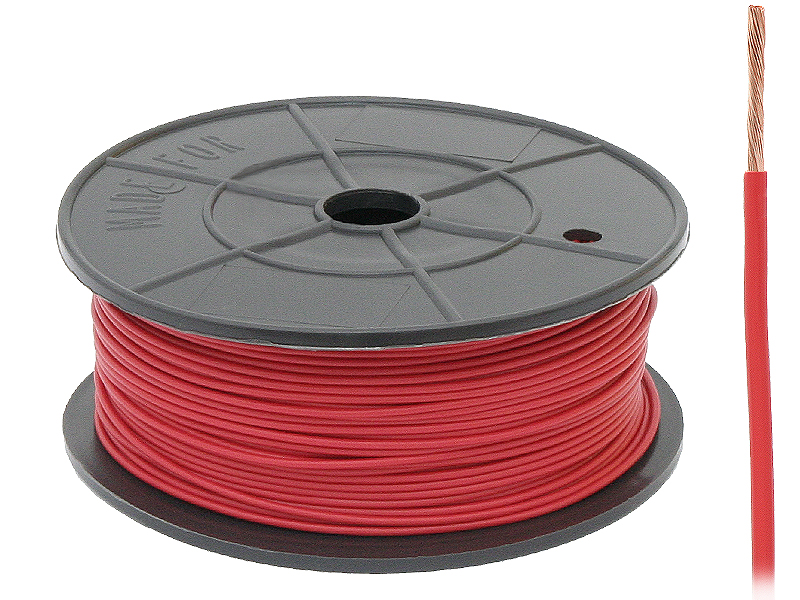FLRY kábel piros 100 m 73-002-