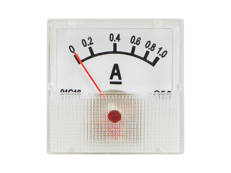 Mini analóg panel ampermérő 0–1 A DC 51-501-