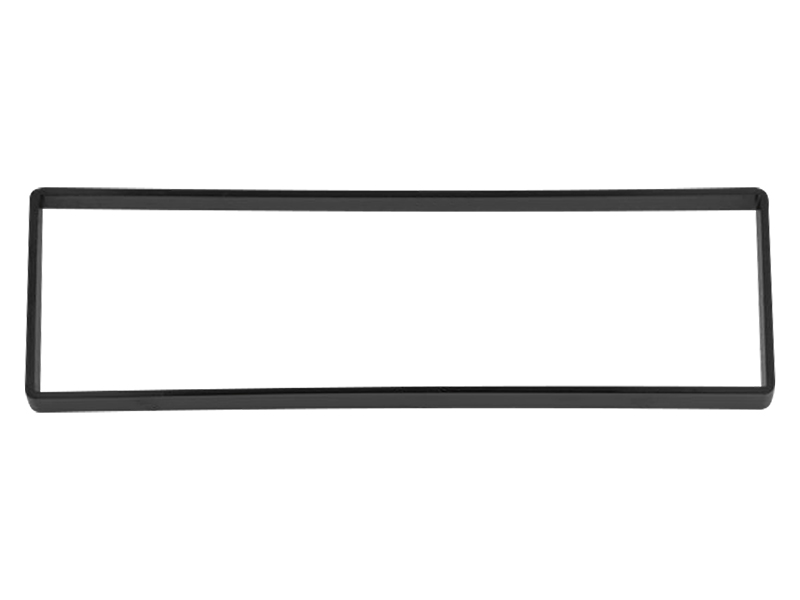 Univerzális autórádió beépítő keret, műanyag, 182 × 53 mm, 10 mm 4621-