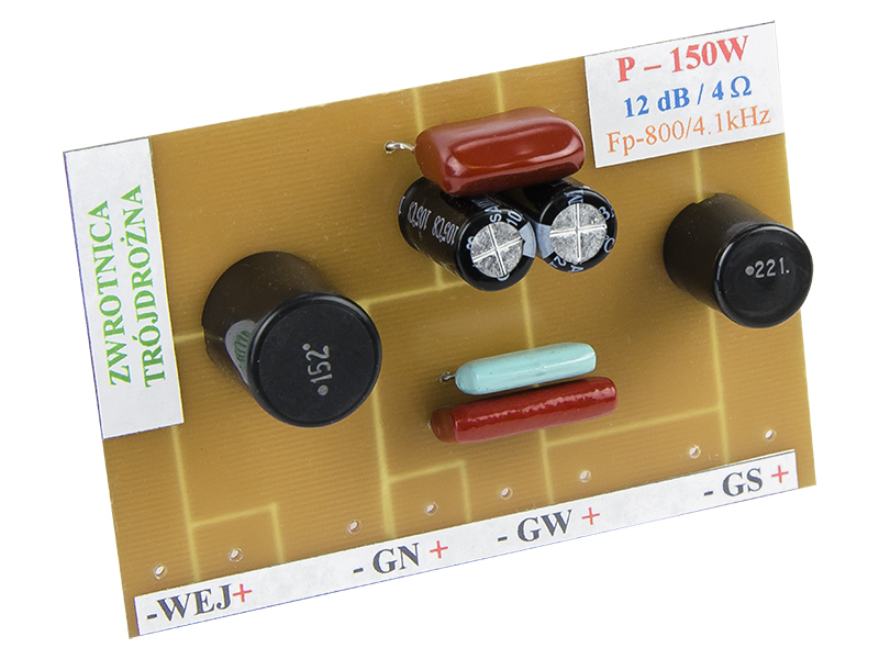3 utas hangszóróváltó 150 W 4 ? 9234-