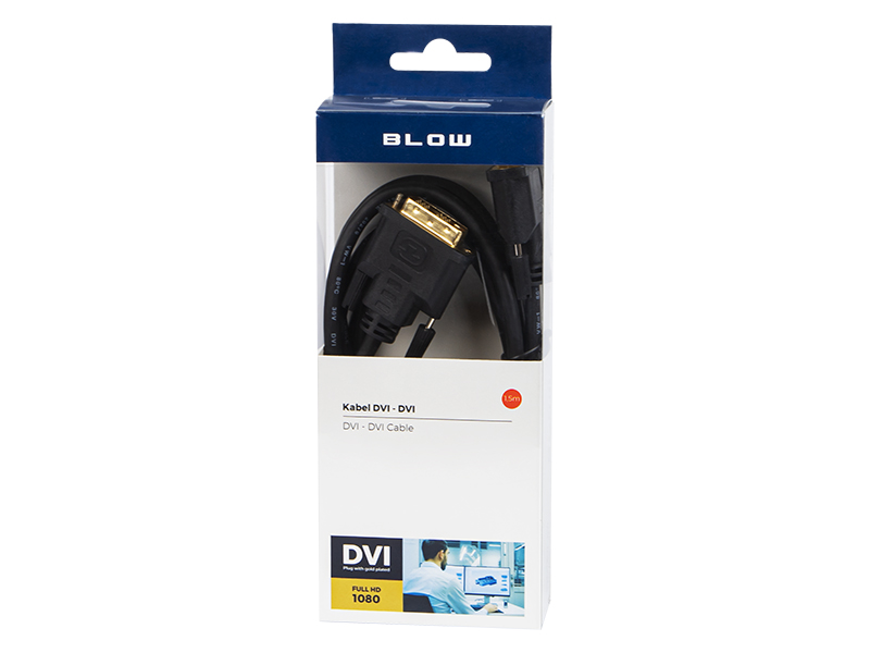 Dvi kábel, 1,5 m 92-011-
