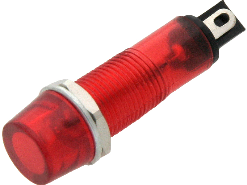 230 V neon indikátor, 9 mm 0651-