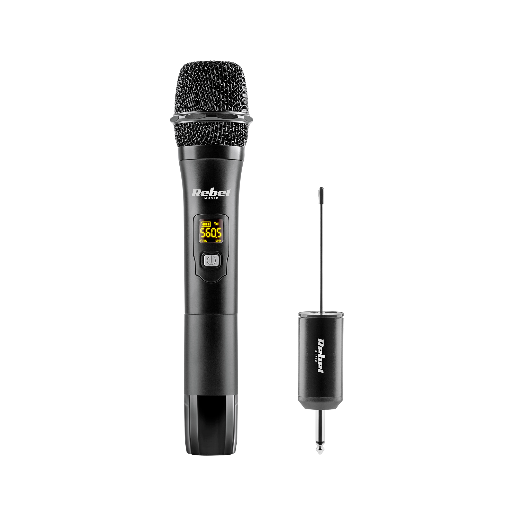 Rebel Vezeték nélküli mikrofon UHF 802 MIK0149