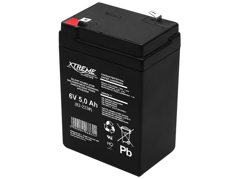 XTREME 6 V 5 Ah akkumulátor 82-223-