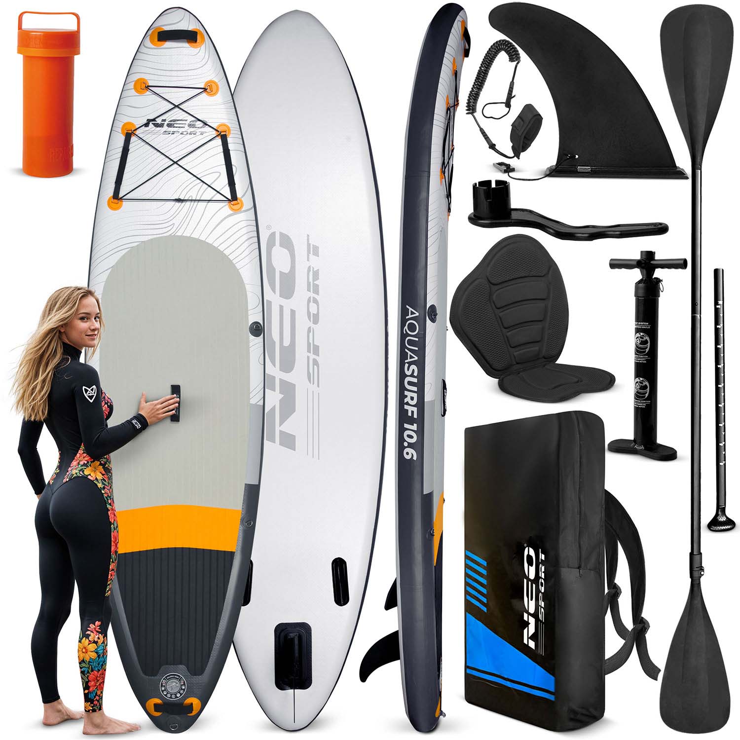 Aquasurf 320 x 84 x 15 cm Neo-Sport 170201 paddleboard