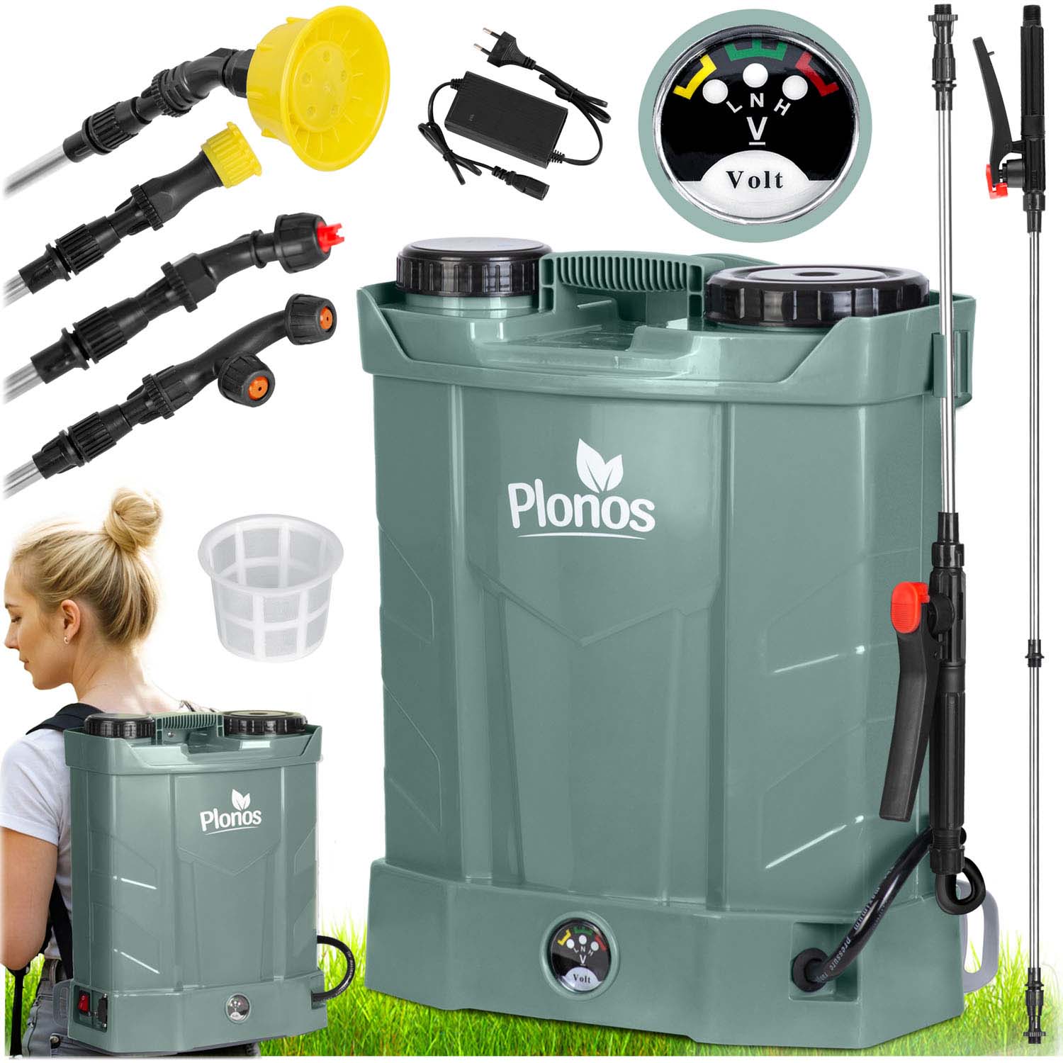 Akkumulátoros permetező Plonos PL-602