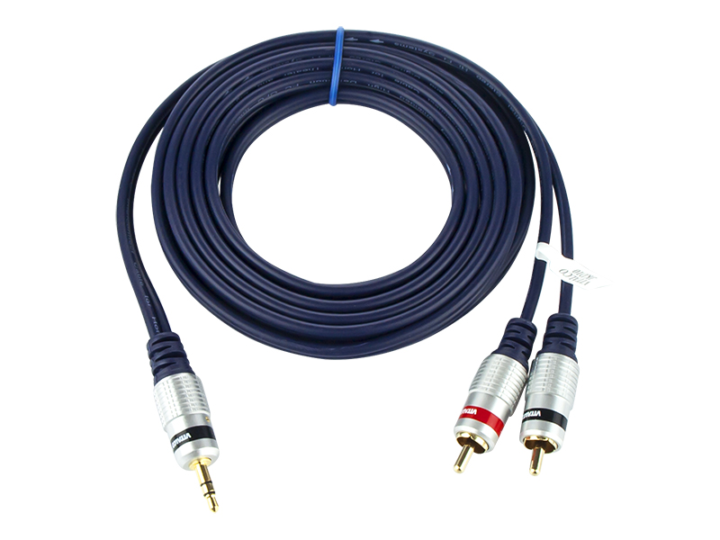Jack 3,5ST - 2xRCA 3m