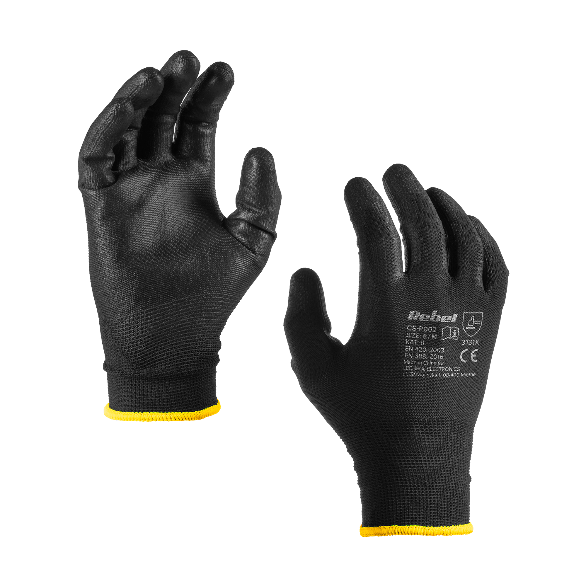 Rebel Munkakesztyű CS-P002 sz.8 M (12db.)