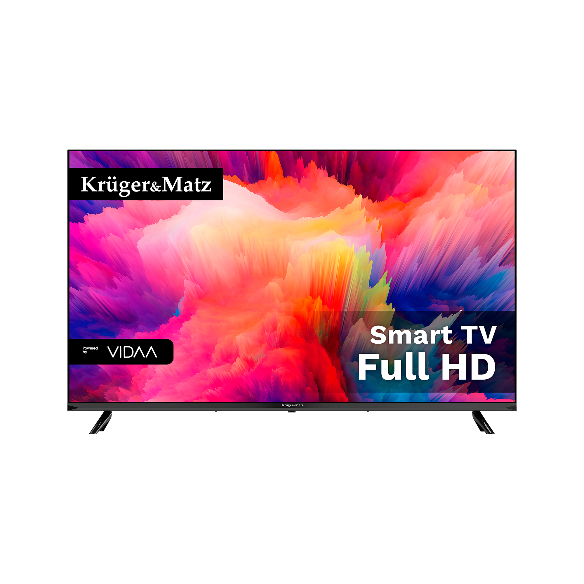 Kruger&Matz 43" FHD smart DVB-T2/S2 H.265 Hevc televízió