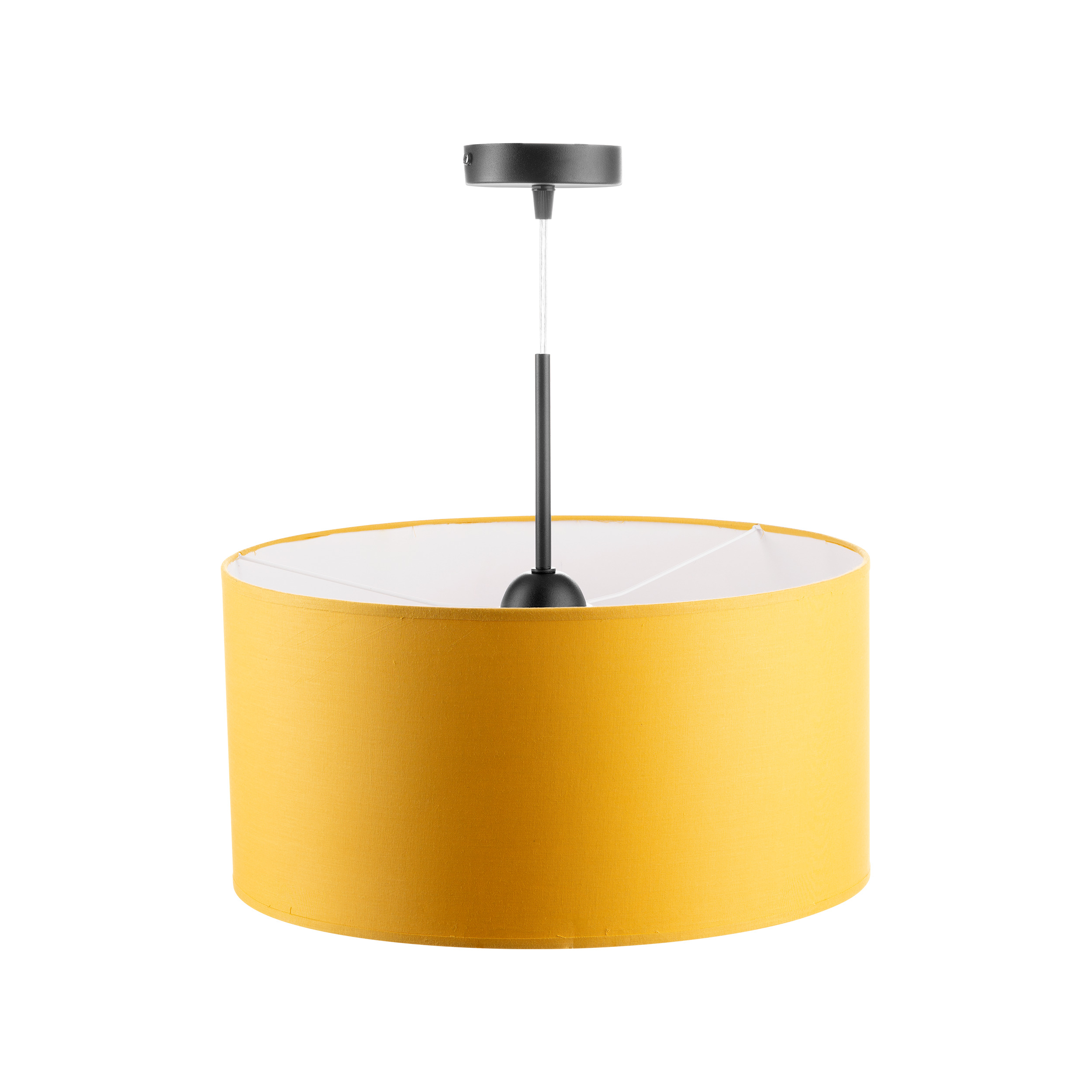 Mustársárga függőlámpa E27 60W