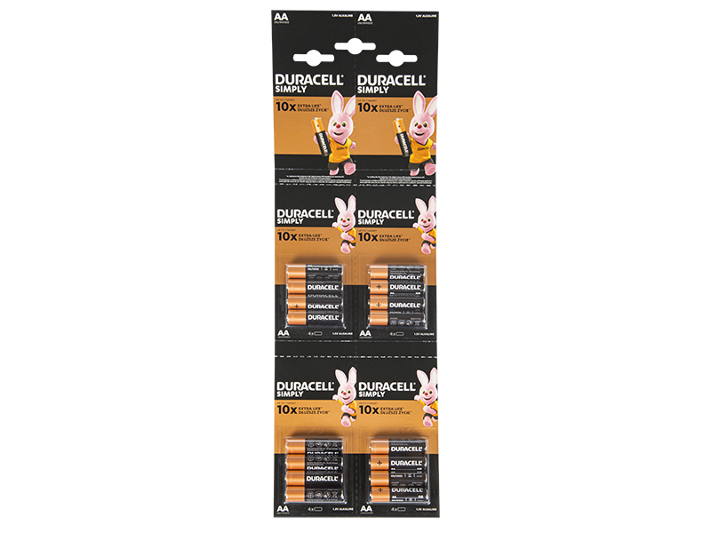 16X Alkálikus AA elemek 1,5 V csomag 82-623-