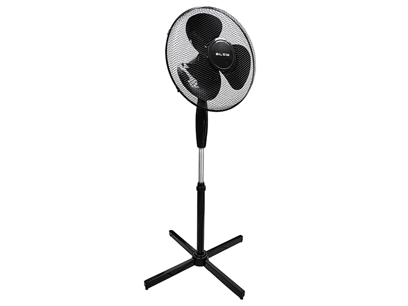 Álló ventilátor 40 cm, 55 W, fekete 44-026-