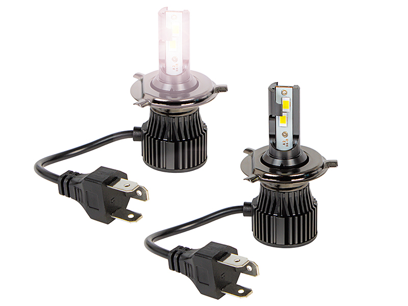 H4 LED izzó 12 V 24 V, 30 W 23-385-