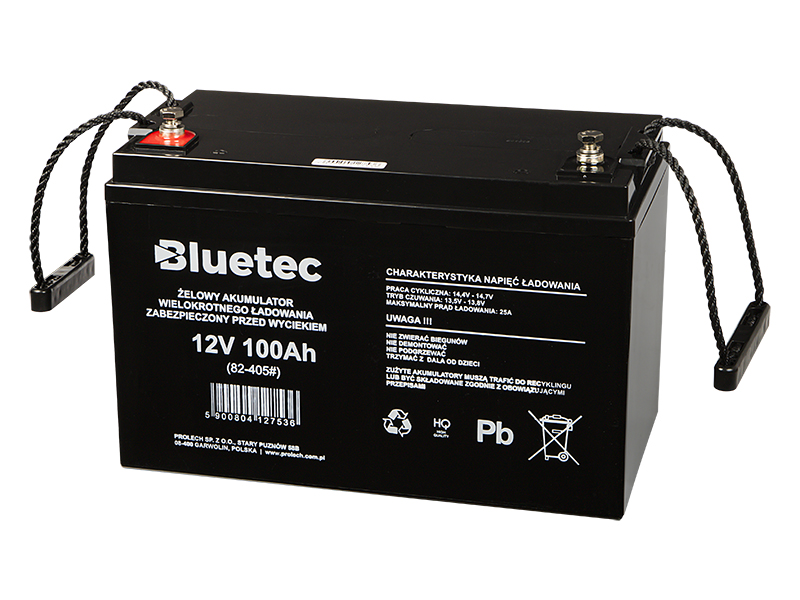 Gél akkumulátor 12V/100Ah BLUETEC