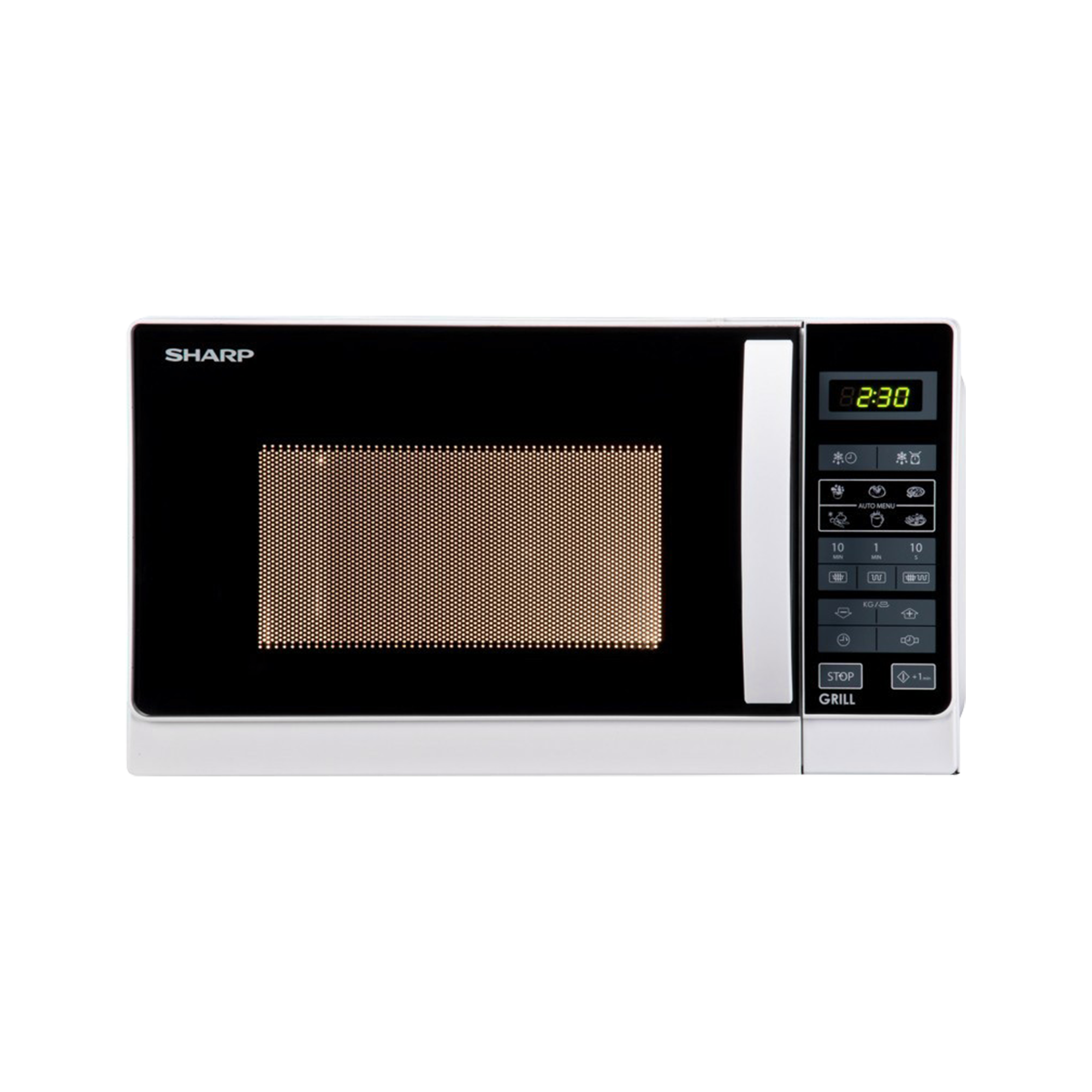 Sharp 20L 800W-os mikrohullámú sütő grill funkcióval