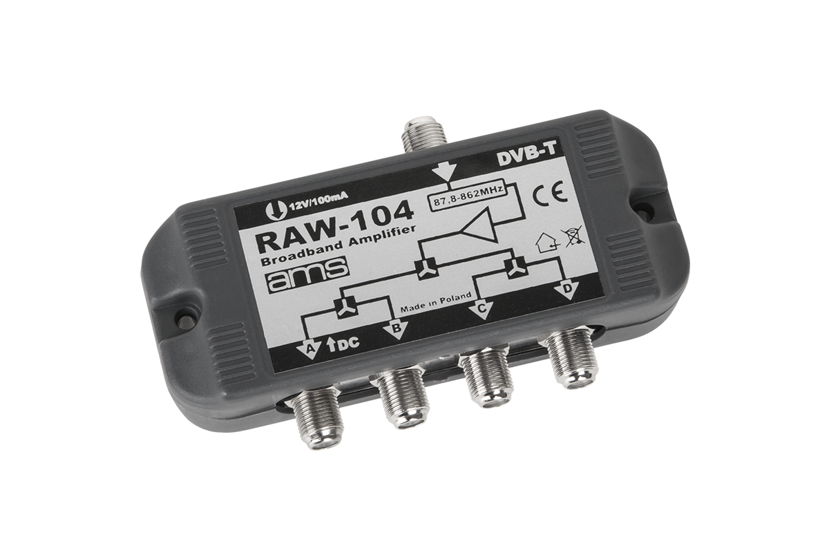 Antennaerősítő AMS RAW-104