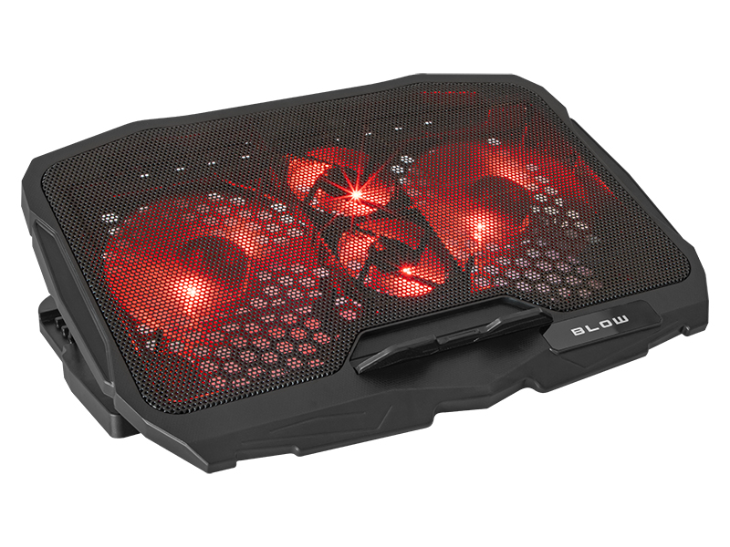 DC HURRICANE notebook hűtőpad 280 × 30 mm 66-365-