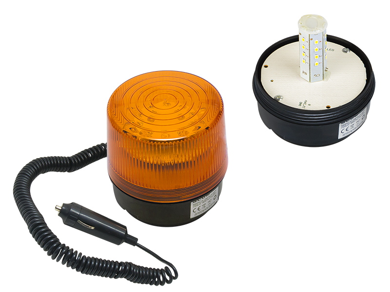 LED maják optická 12 V 10 × 10 cm 26-429-