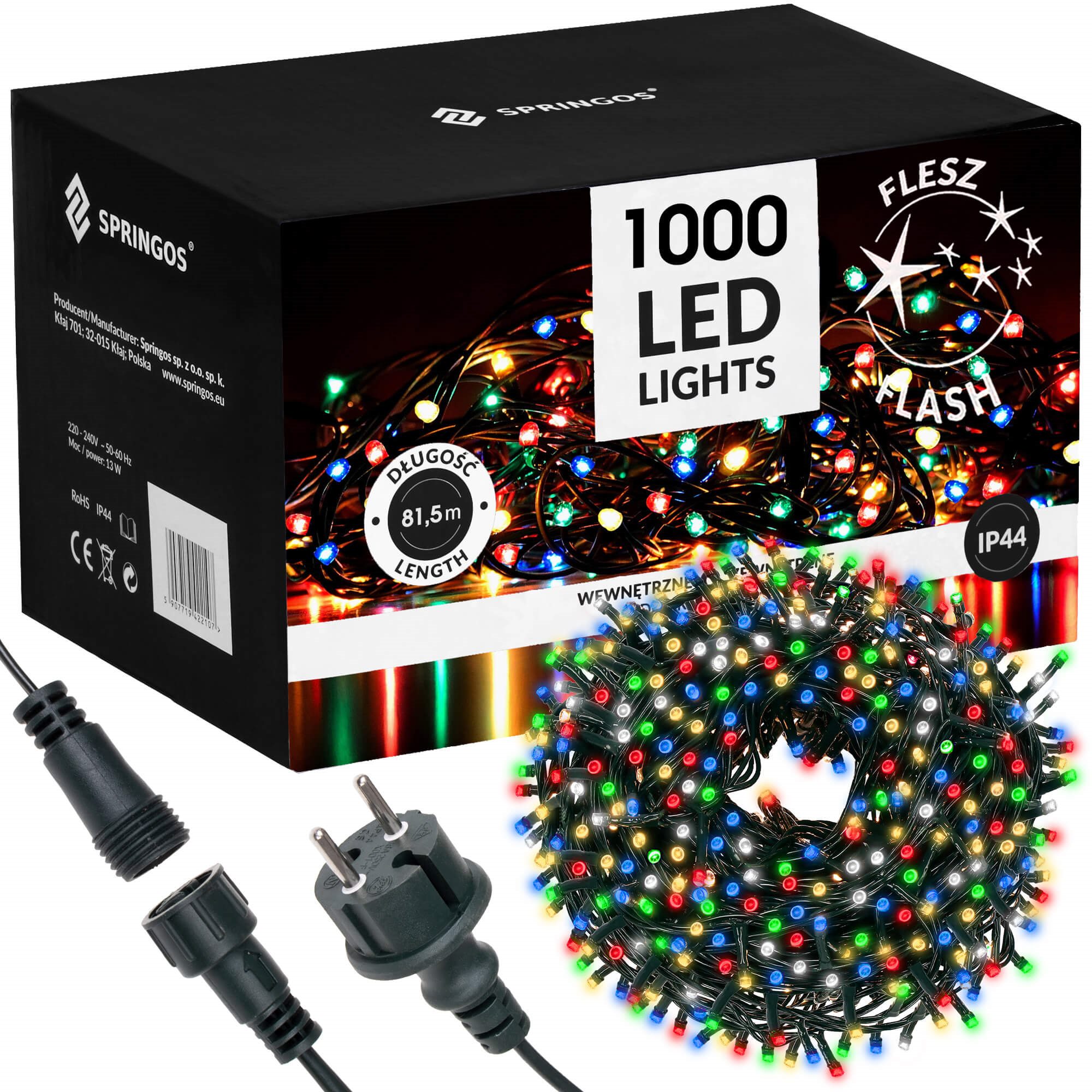 Springos CL1009 1000 LED KARÁCSONYI VILÁGÍTÁS