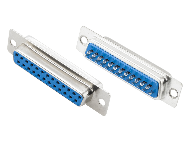 D-SUB DB25 aljzat, 25 tűs 9724-