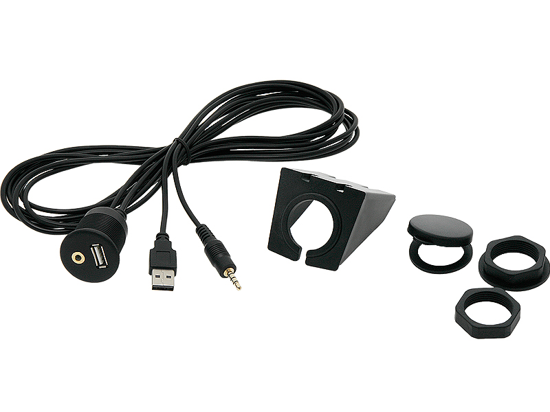 USB AUX beépítő kábel, 2 m 0301- - részlet 2