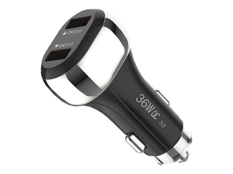 36 W-os dupla USB autós töltő 75-790-
