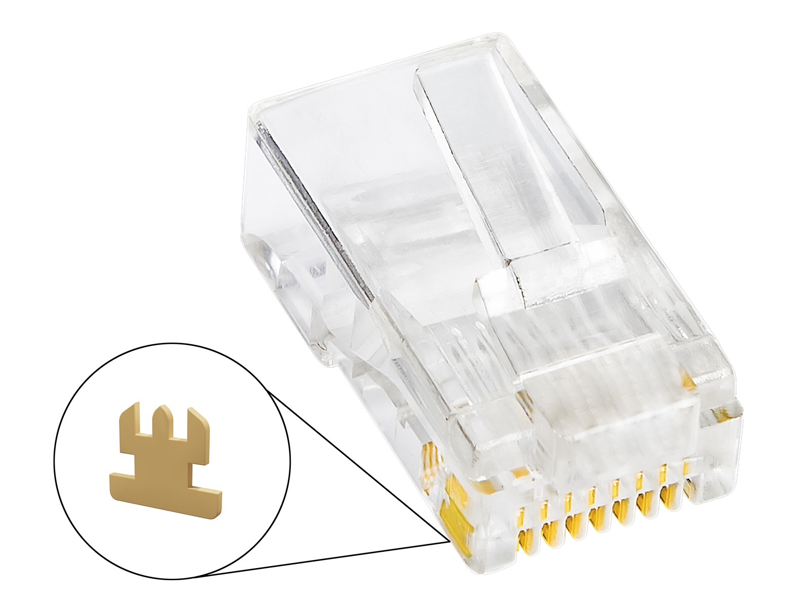 RJ45 dugó 8P8C 93-385-