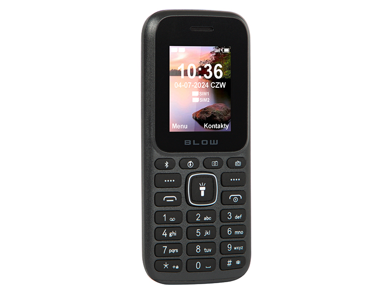 Dual sim nyomógombos telefon 75-031-