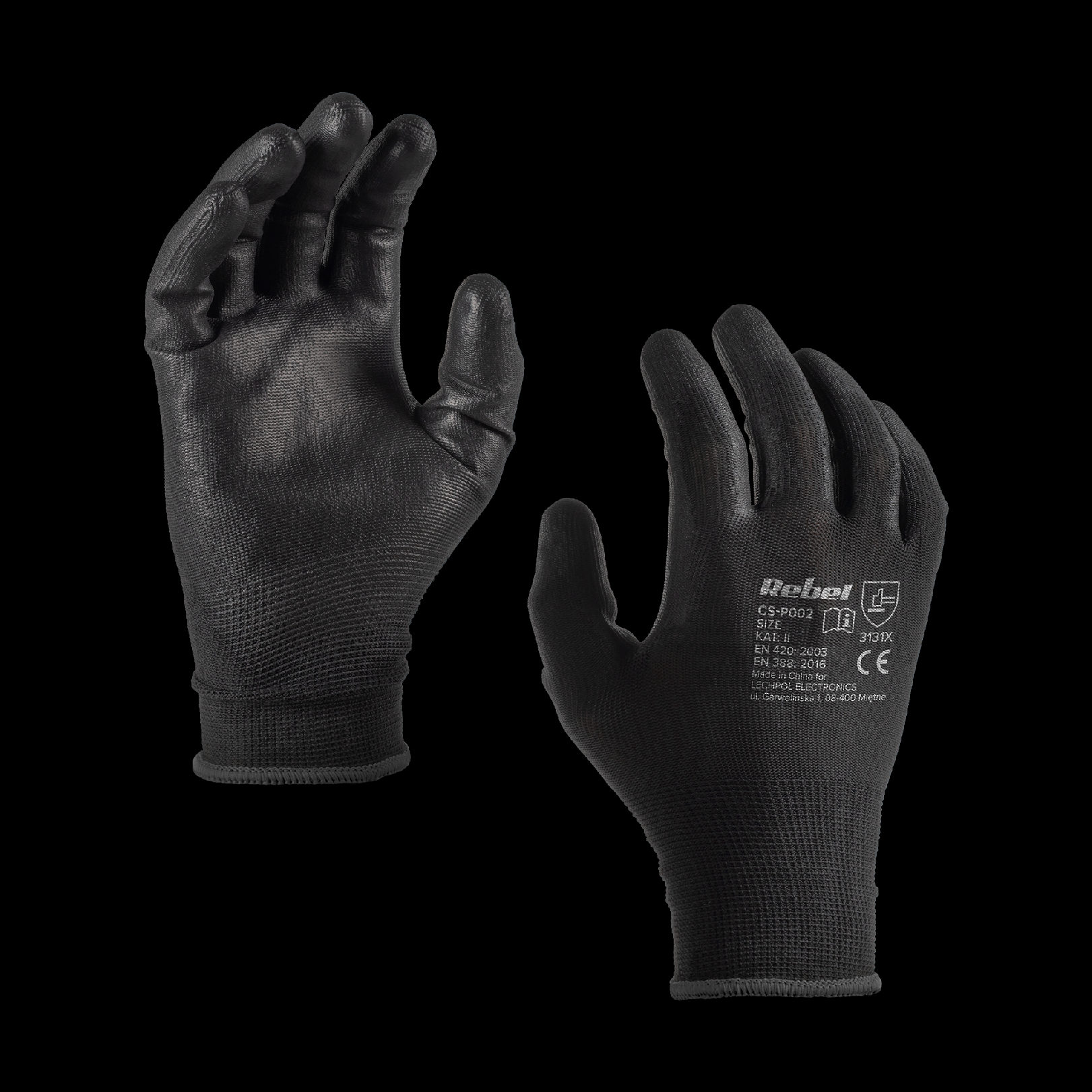 Rebel Poliuretán munkakesztyűk CS-P002 r.10 XL (5db)