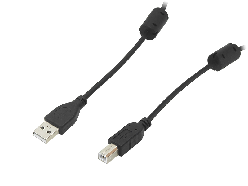 USB A–B nyomtatókábel 1,5 m ferritszűrővel 4968-