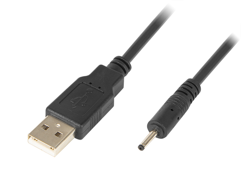 USB kábel DC csatlakozóval, 2,5 mm 66-079-