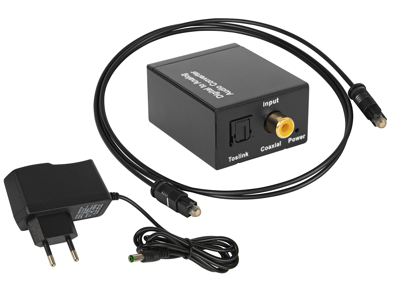 TOSLINK–RCA digitális-analóg audio átalakító 91-200-