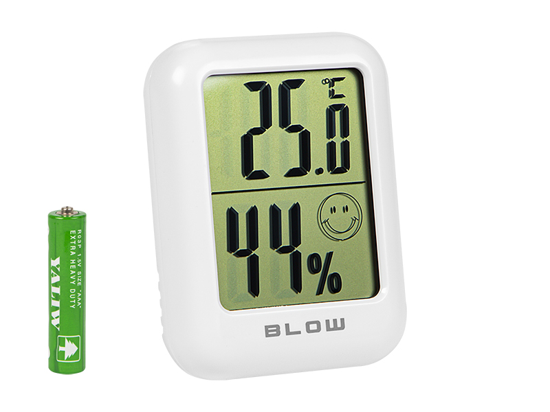 Digitális szobai hőmérő és páramérő LCD kijelzővel 50-330-