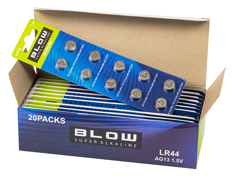 LR44 (AG13) 1,5 V gombelem, 10 db 82-657-