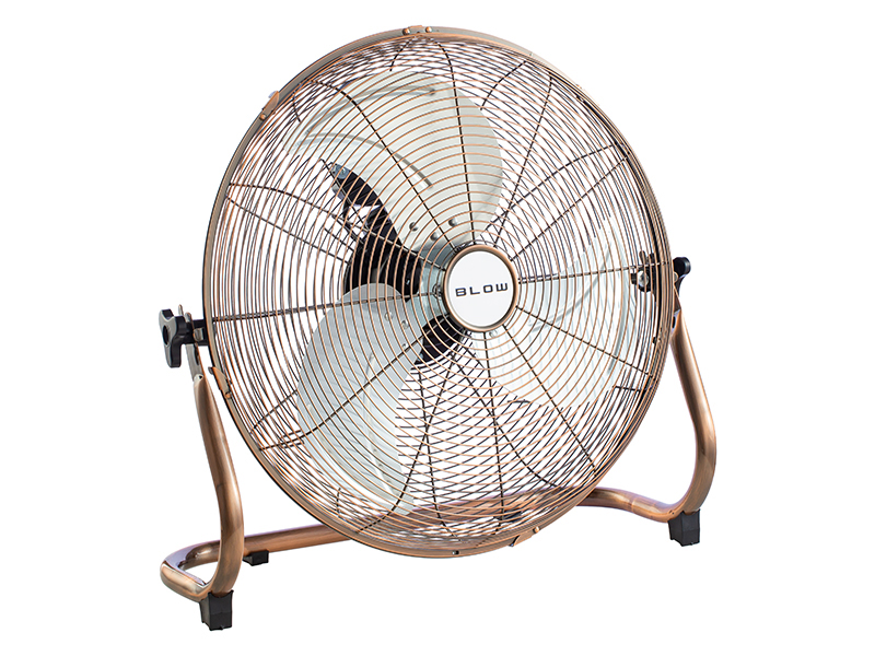 Réz arany padlóventilátor, 45 cm, 200 W 44-650-