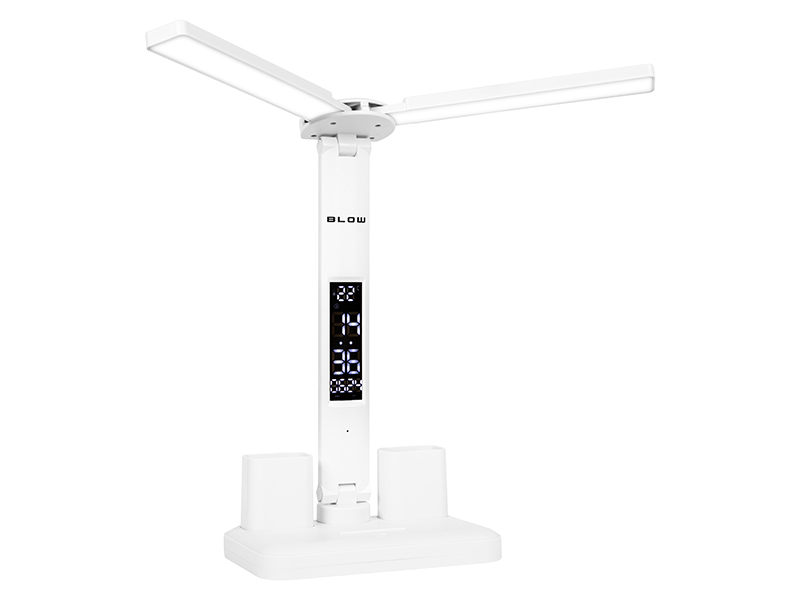 LED asztali lámpa órával 44-189-