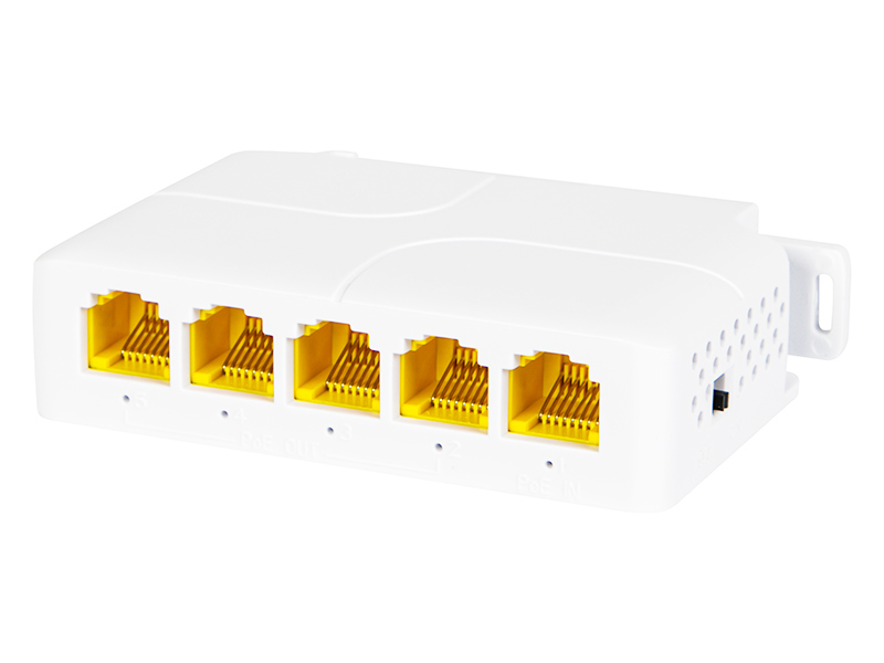 5 portos gigabites PoE extender 77-973-