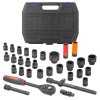 1/2" 32 db-os dugókulcs készlet