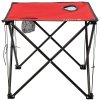 Hordozható táborasztal