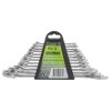 set of open end spanners 6 22mm 12el