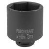 FORCEKRAFT mély hatású dugókulcs 3/4" 76mm 6-szögletes