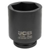JCB Mély Ütőfej 1" 85mm 6-szögletű Cr-Mo Rámpás Kulcs