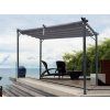 Szürke kerti pergola 3 m CH-TUN5682