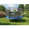 TAVASZI TRAMPOLINA 8FT 252 CM LÉTRÁVAL ÉS VÉDŐHÁLÓVAL *9863
