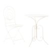 Fém Kertibútor Szett "LINDA" Asztal + 2 Szék *8237