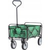 ZÖLD ÖSSZEHAJTHATÓ KERTI KOCSI 116 x 54 x 90 cm *5168