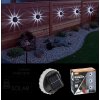 2 DARABOS NAPELEMES LÁMPAKÉSZLET - FALIKON 10 x 10 x 2,5 CM STAR LED HIDEG FEHÉR *3712