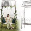 Antik bronz kerti pergola 252 cm CH-GOM1456