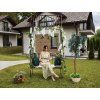 Antik bronz kerti pergola 252 cm CH-GOM1456