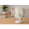 FEHÉR VENTILÁTOR ASZTALI 25W *9066